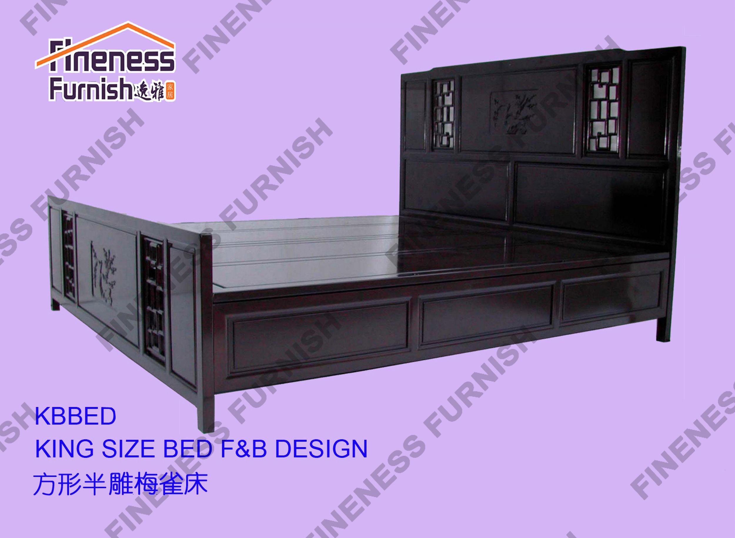 KING SIZE BED F&B DESIGN