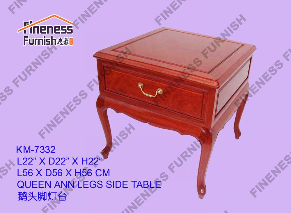 QUEEN ANN LEGS SIDE TABLE