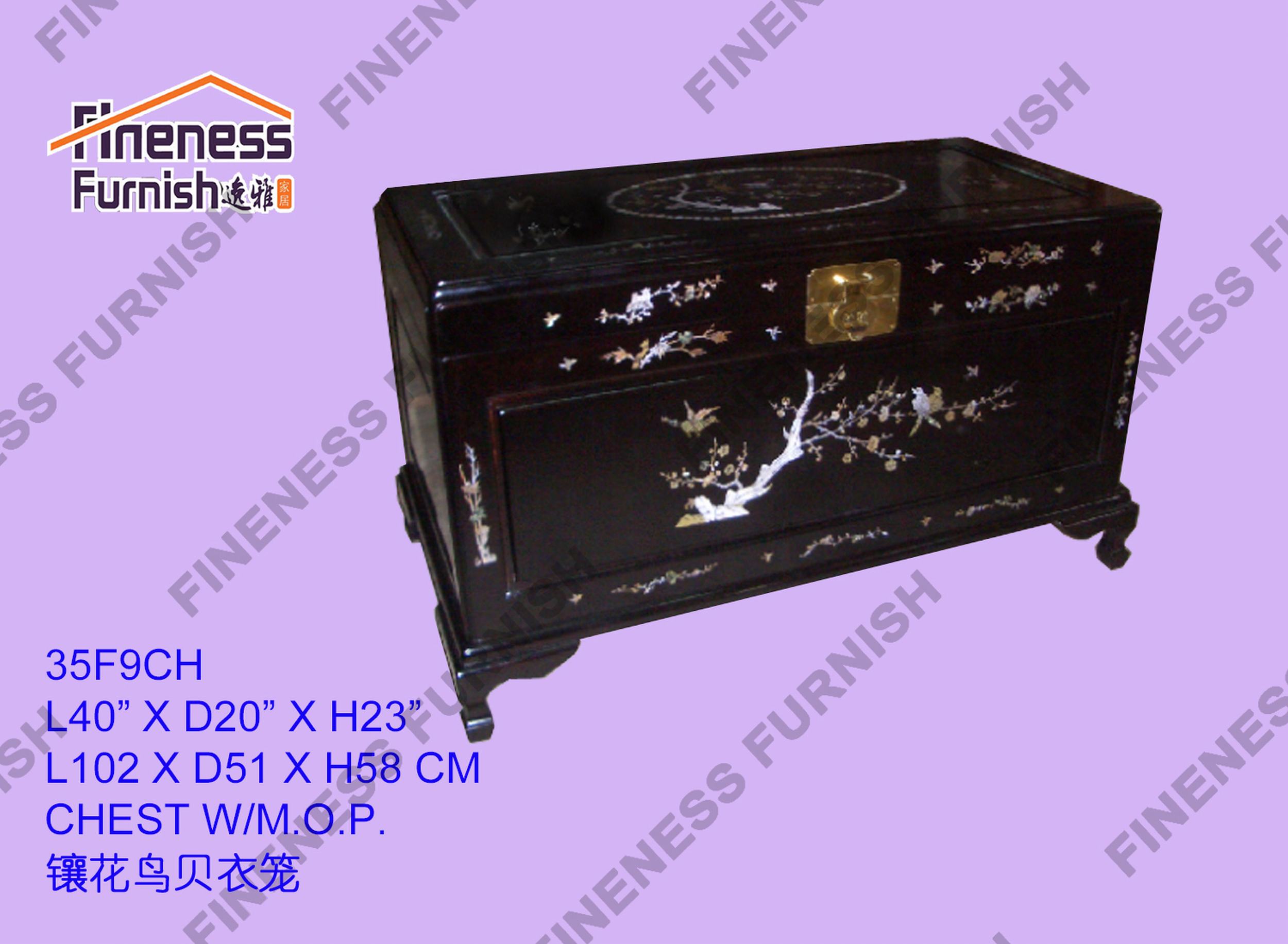 CHEST W/M.O.P.