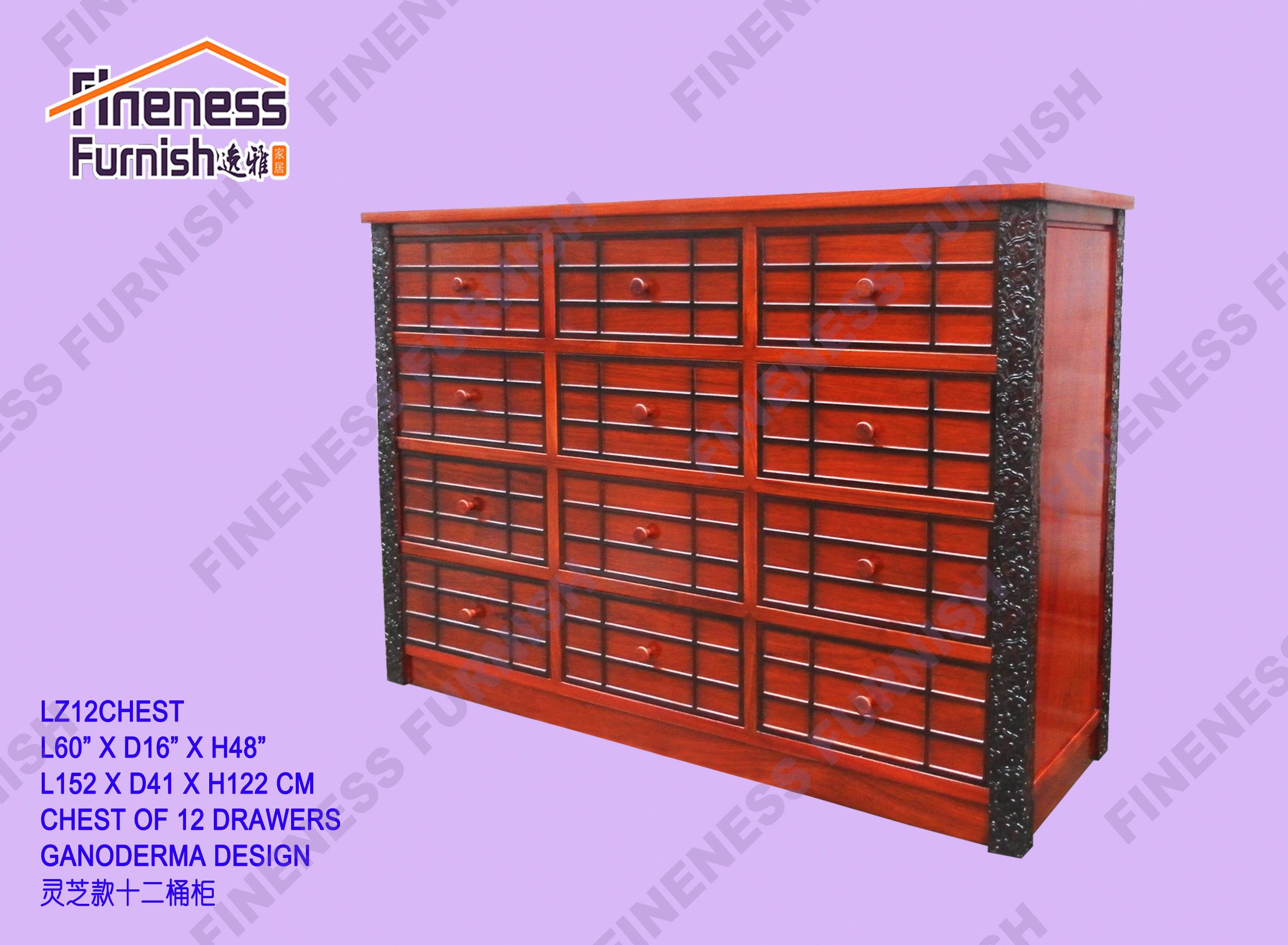 CHEST OF 12 DRAWERS GANODERMA DESIGN