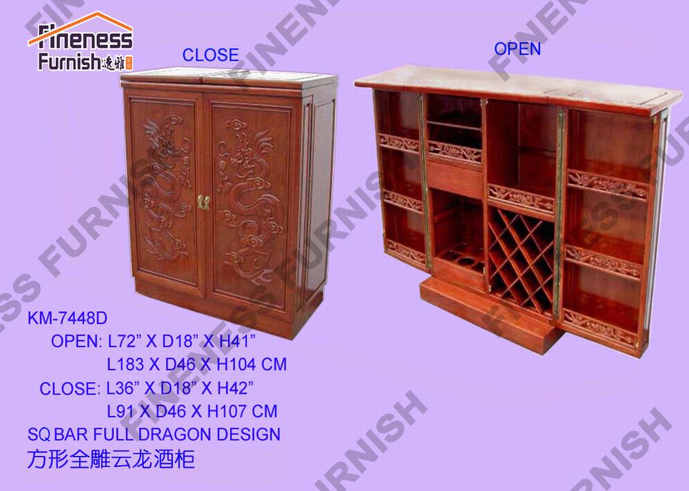 SQ BAR FULL DRAGON DESIGN