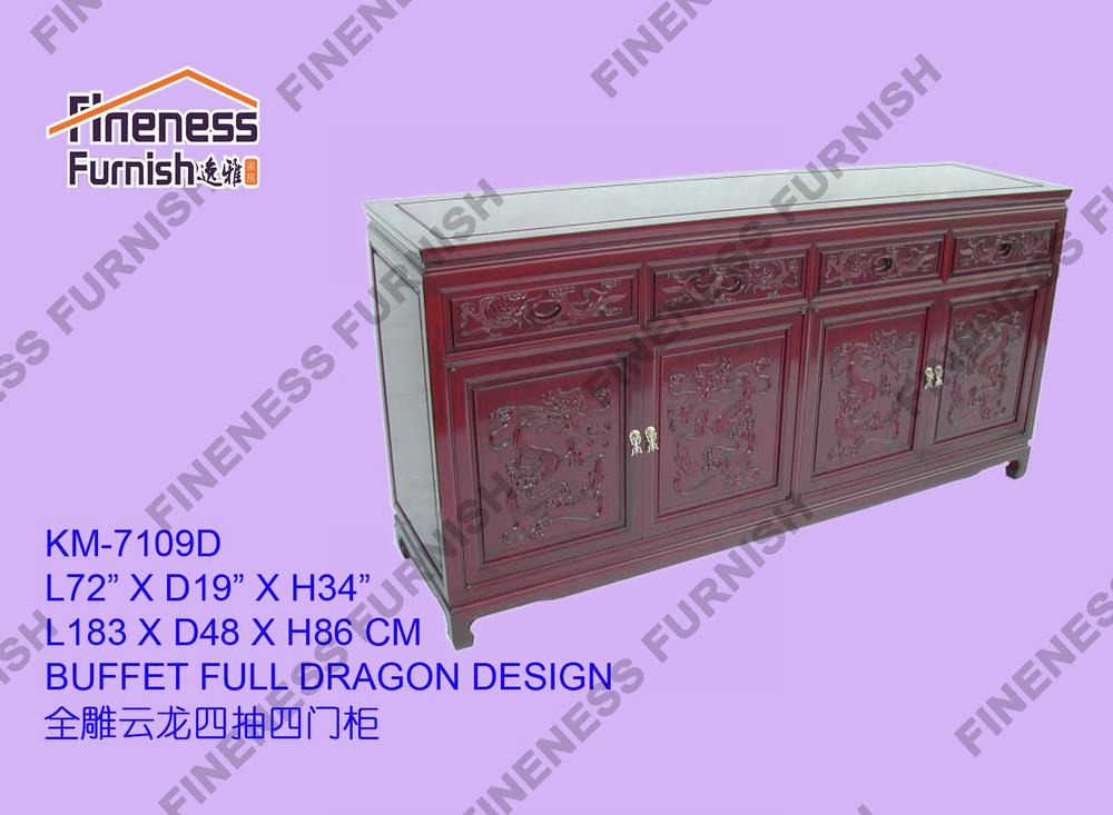 BUFFET FULL DRAGON DESIGN