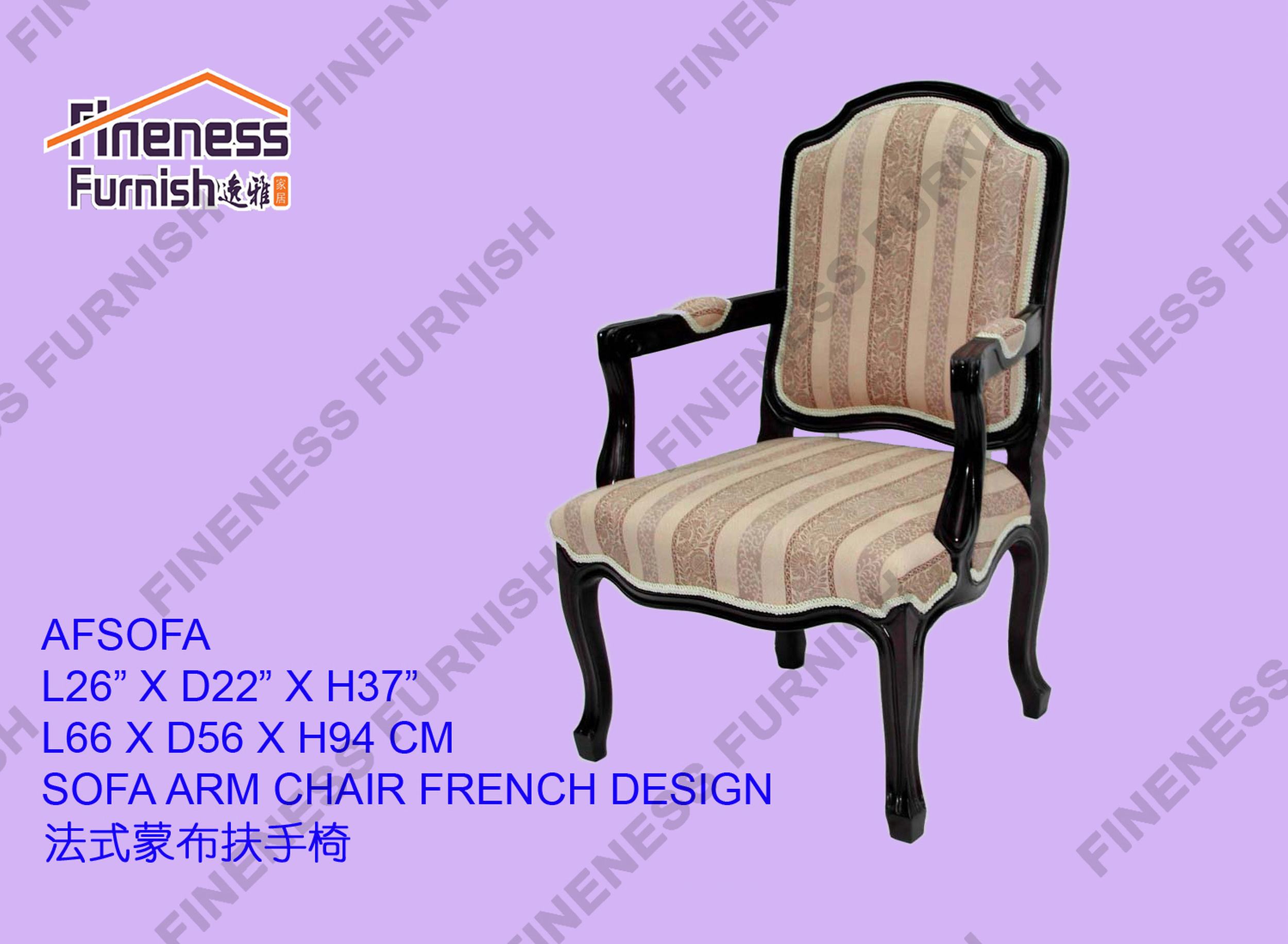 SOFA ARM CHAIR FRENCH DESIGN