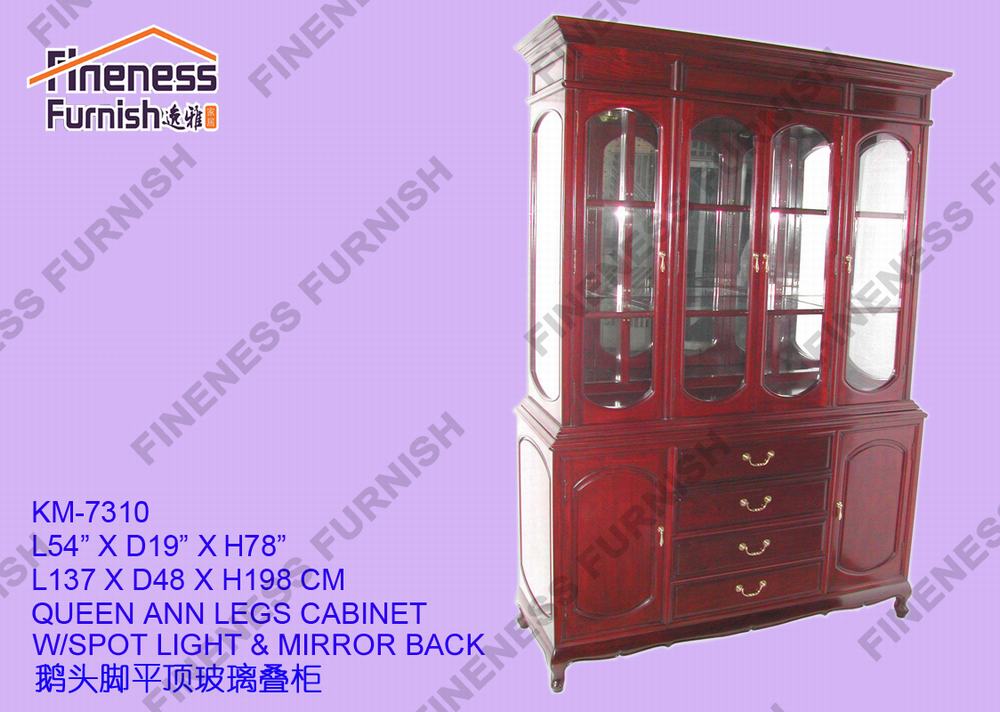 QUEEN ANN LEGS CABINET 