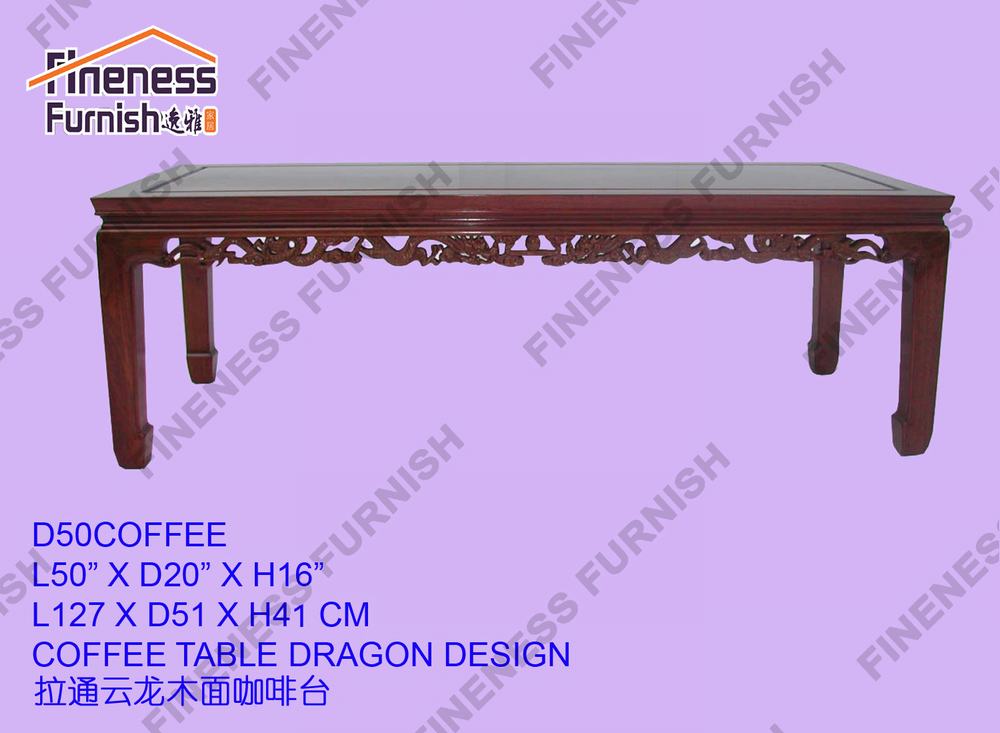 COFFEE TABLE DRAGON DESIGN