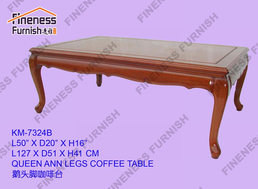 QUEEN ANN LEGS COFFEE TABLE