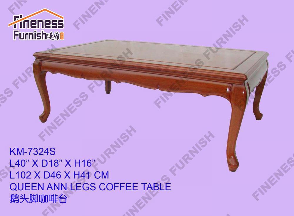 QUEEN ANN LEGS COFFEE TABLE