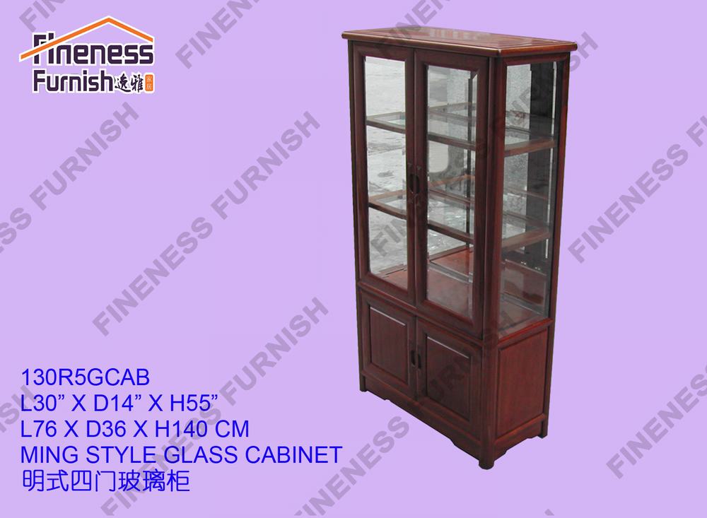 MING STYLE GLASS CABINET