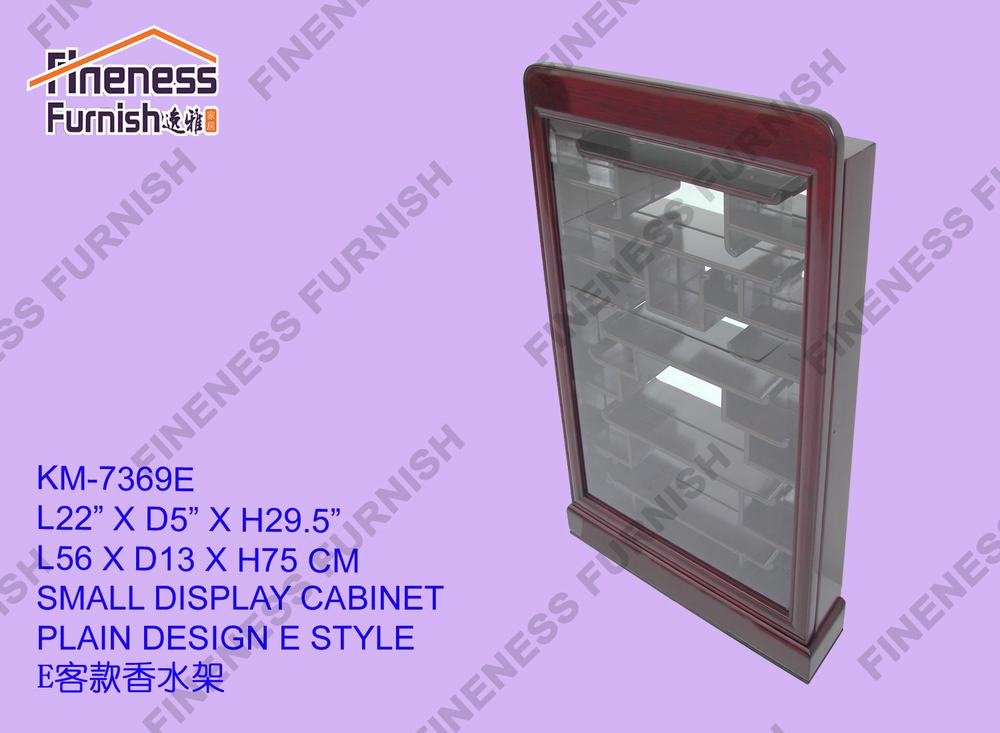 SMALL DISPLAY CABINET PLAIN DESIGN E STYLE