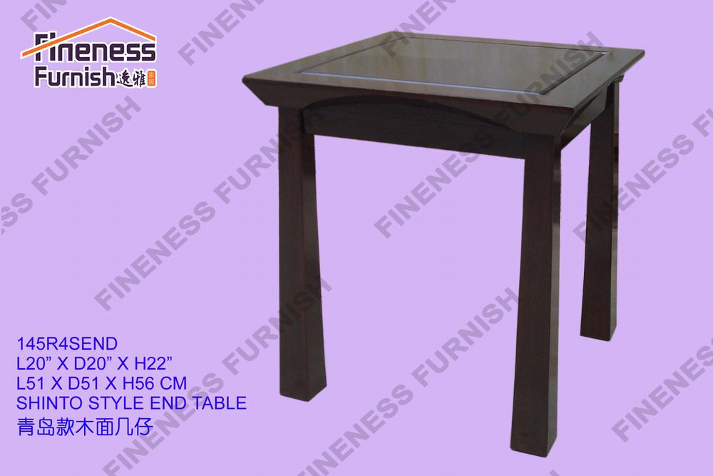 SHINTO STYLE END TABLE
