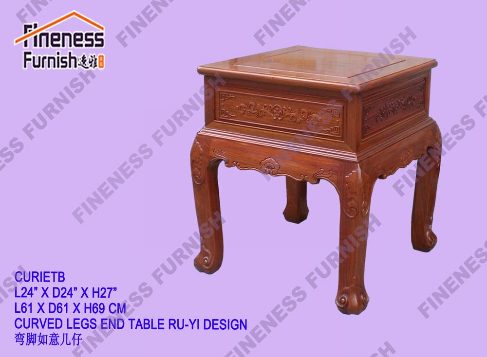 CURVED LEGS END TABLE RU-YI DESIGN 