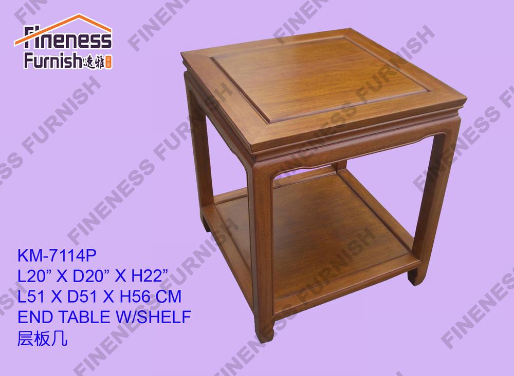 END TABLE W/SHELF