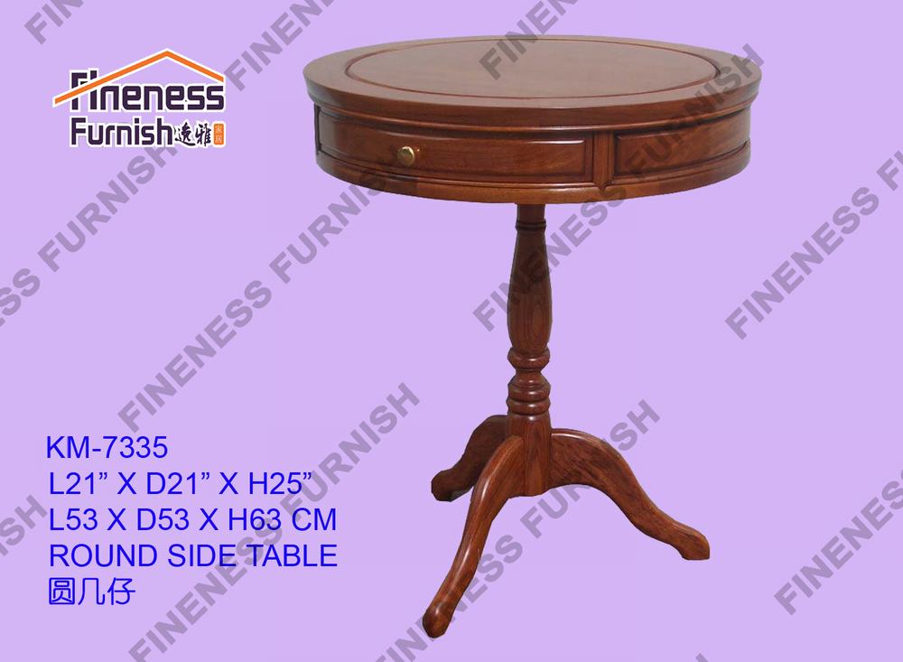 ROUND SIDE TABLE
