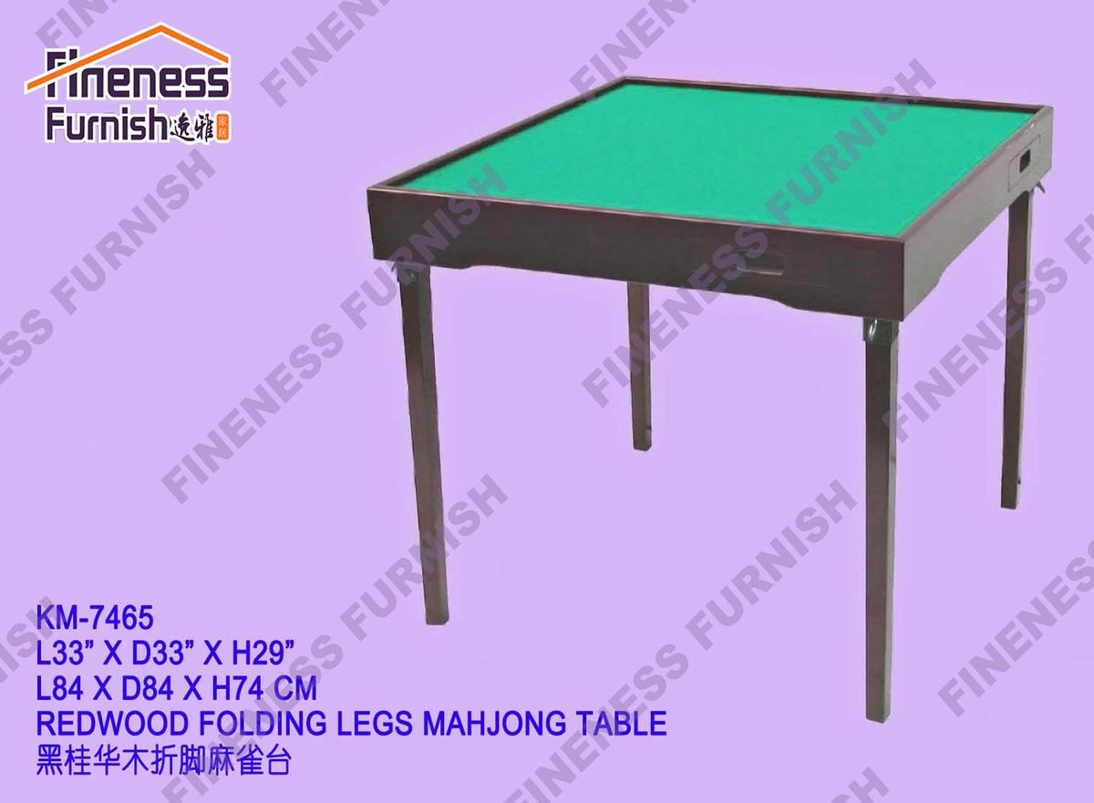 FOLDING LEGS MAHJONG TABLE
