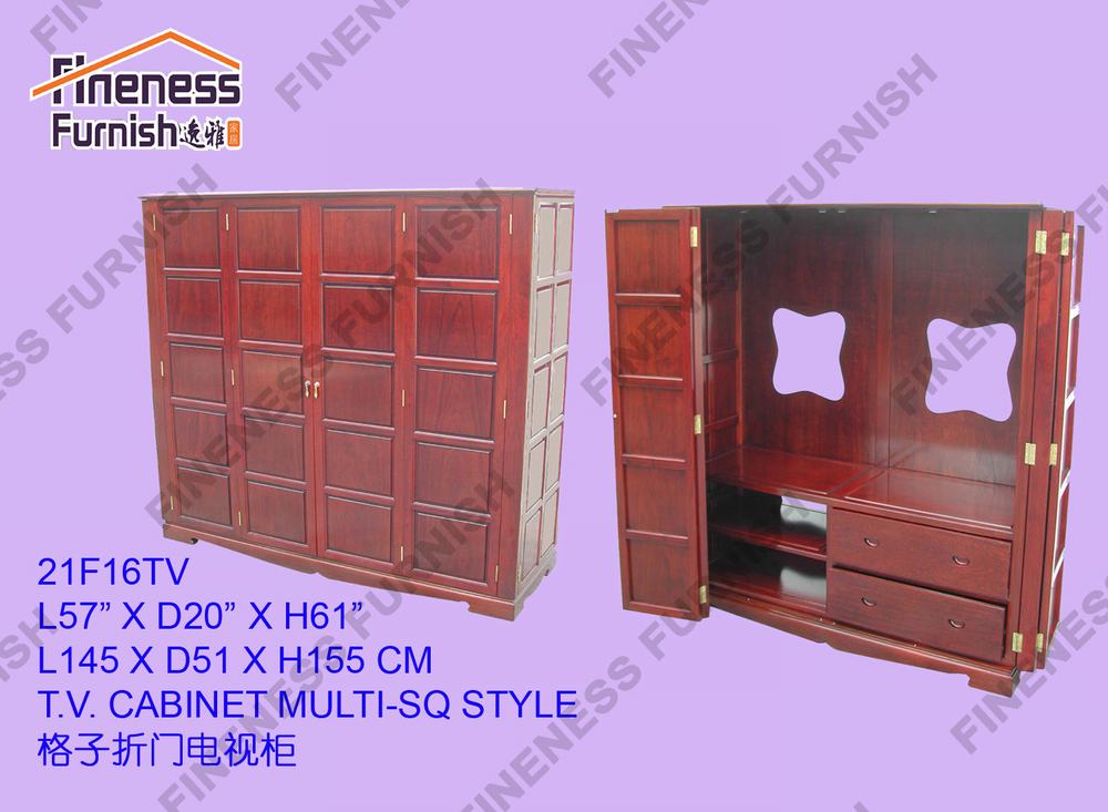 T.V. CABINET MULTI-SQ STYLE