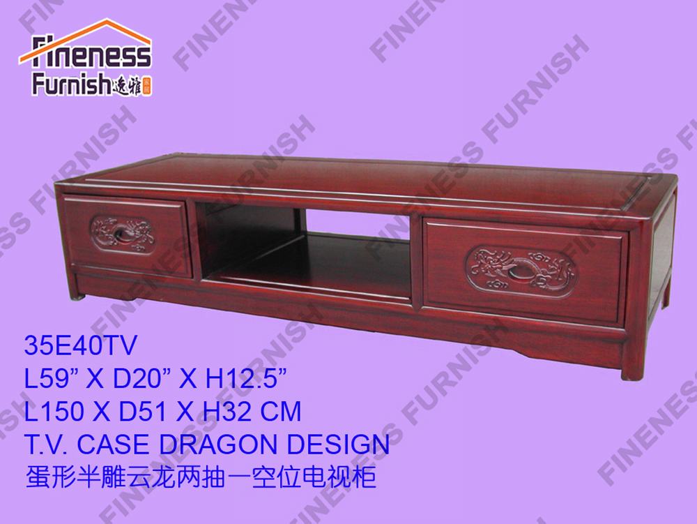 T.V. CASE DRAGON DESIGN