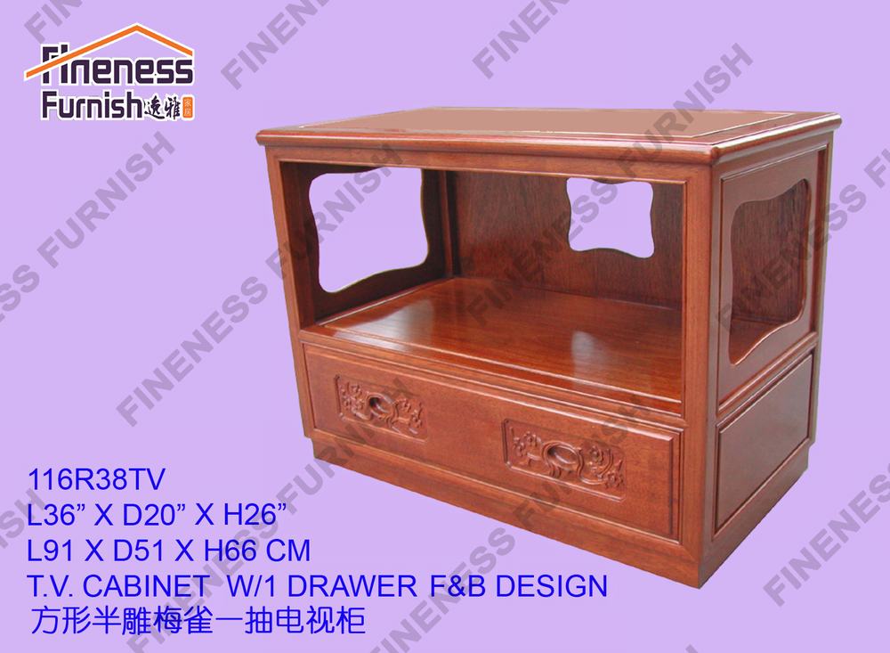 T.V. CABINET W/1 DRAWER F&B DESIGN