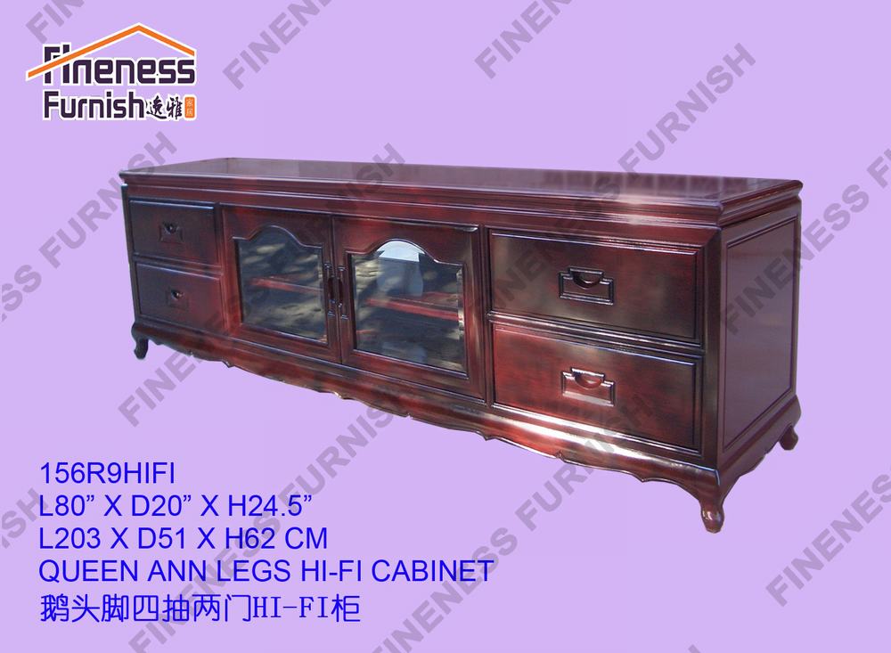 QUEEN ANN LEGS HI-FI CABINET