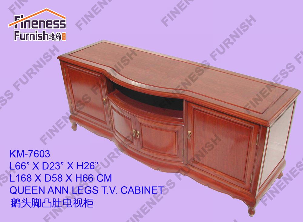 QUEEN ANN LEGS T.V. CABINET