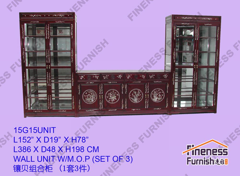 WALL UNIT W/M.O.P. (SET OF 3)