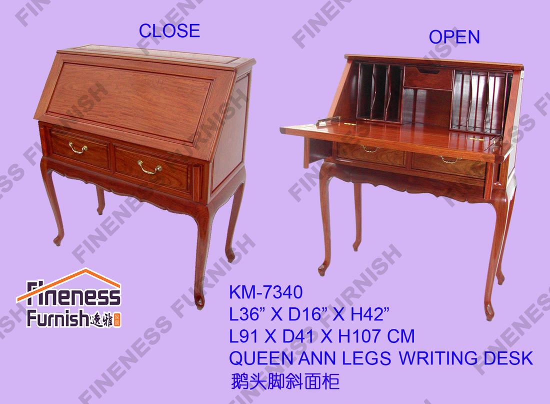 QUEEN ANN LEGS WRITING DESK