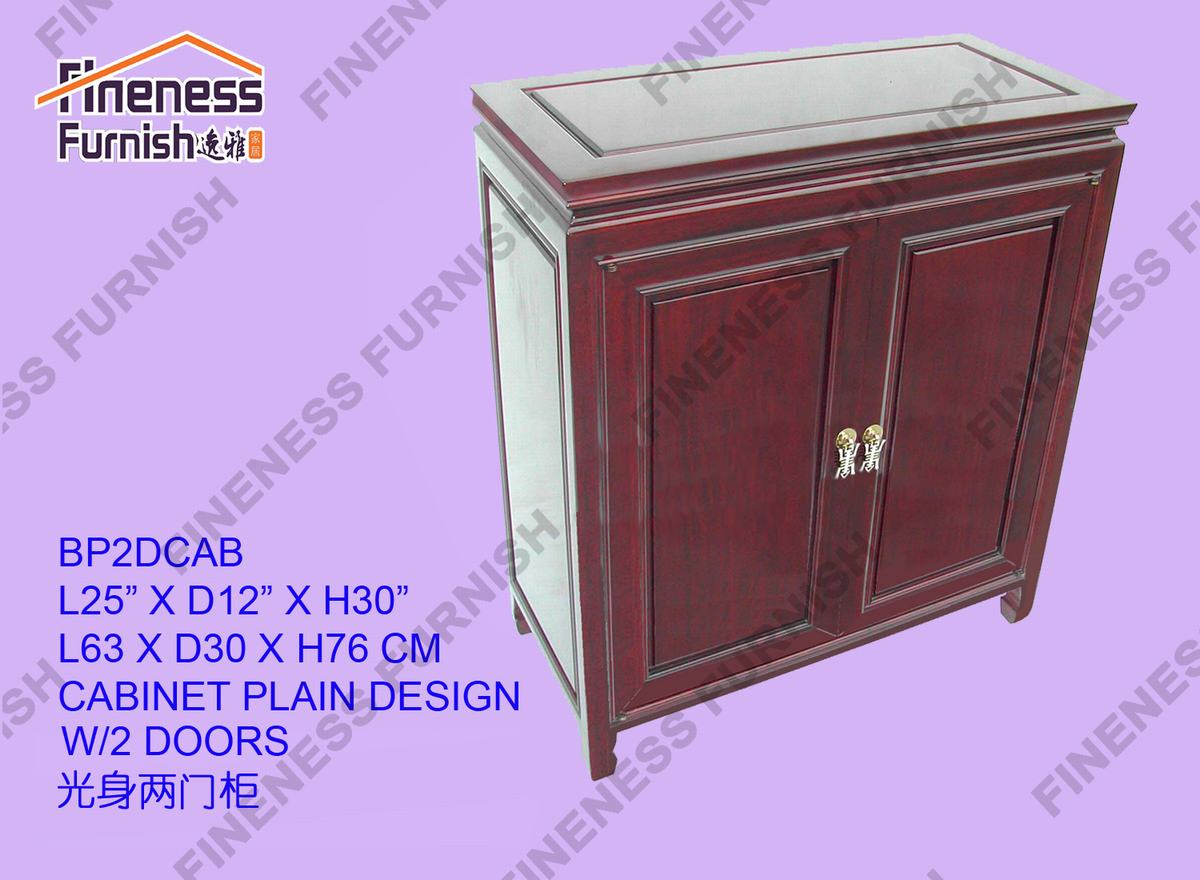 CABINET PLAIN DESIGN W/2 DOORS