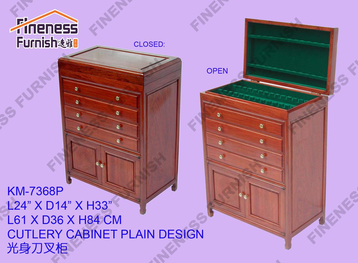 CUTLERY CABINET PLAIN DESIGN