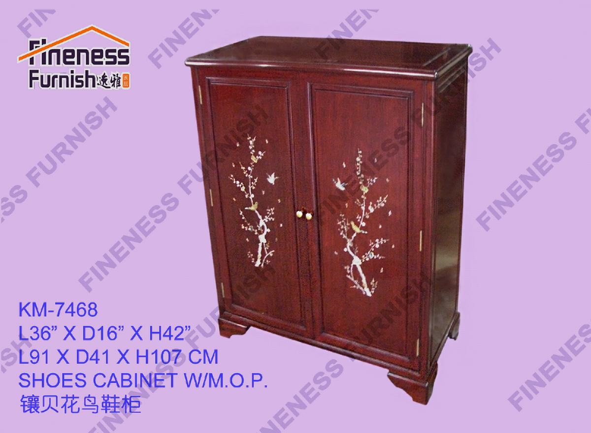 SHOES CABINET W/M.O.P.