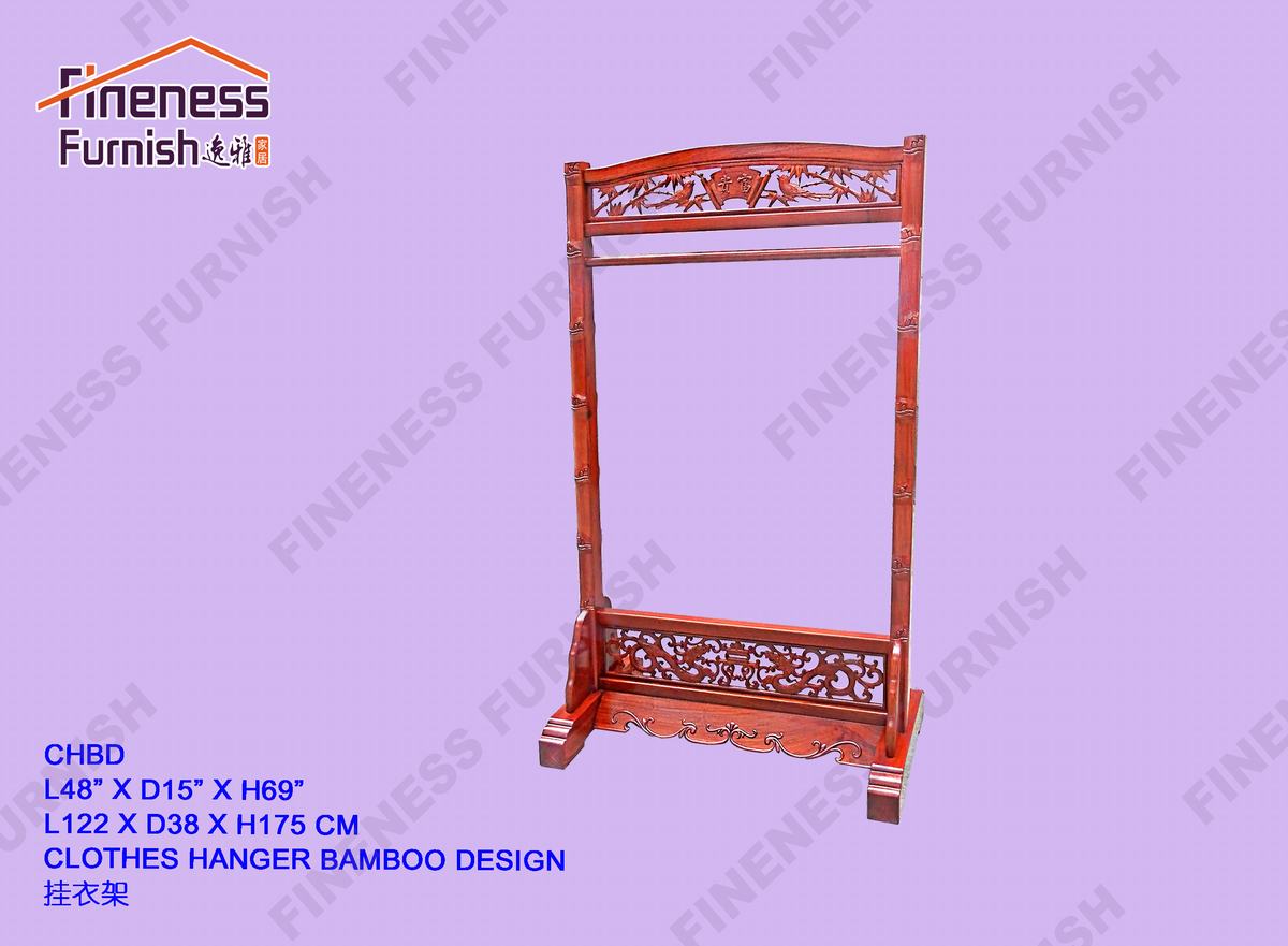 CLOTHES HANGER BAMBOO DESIGN