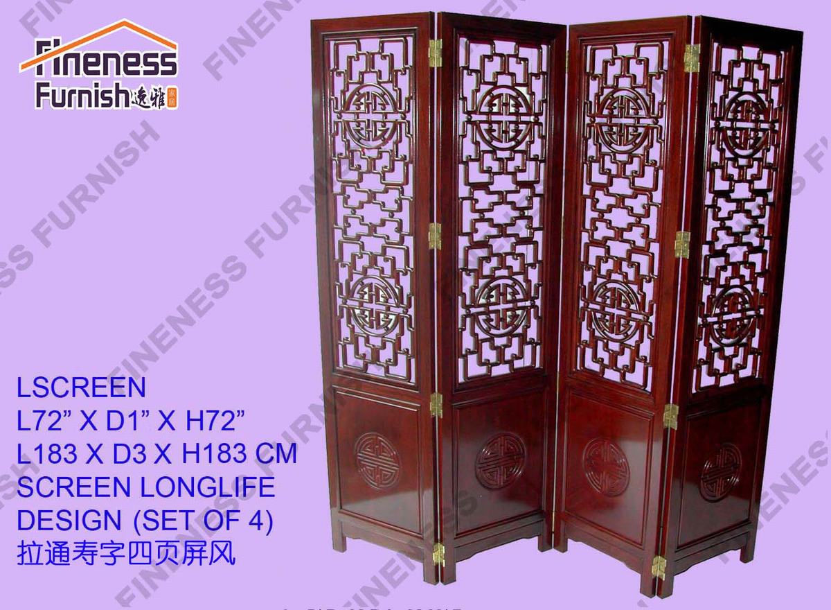 SCREEN LONGLIFE DESIGN (SET OF 4)