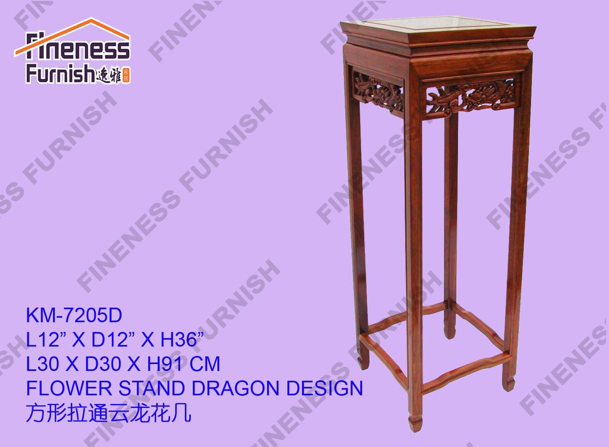 FLOWER STAND DRAGON DESIGN