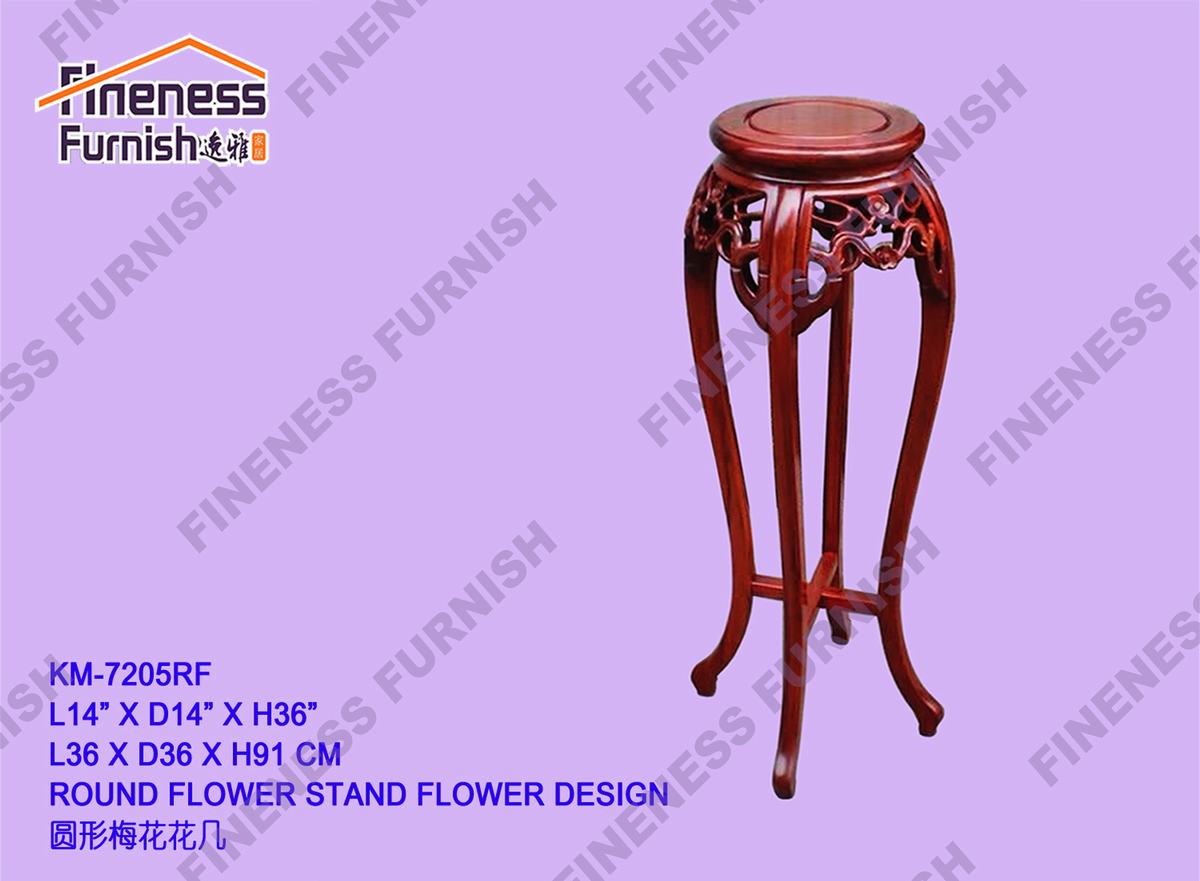 ROUND FLOWER STAND FLOWER DESIGN