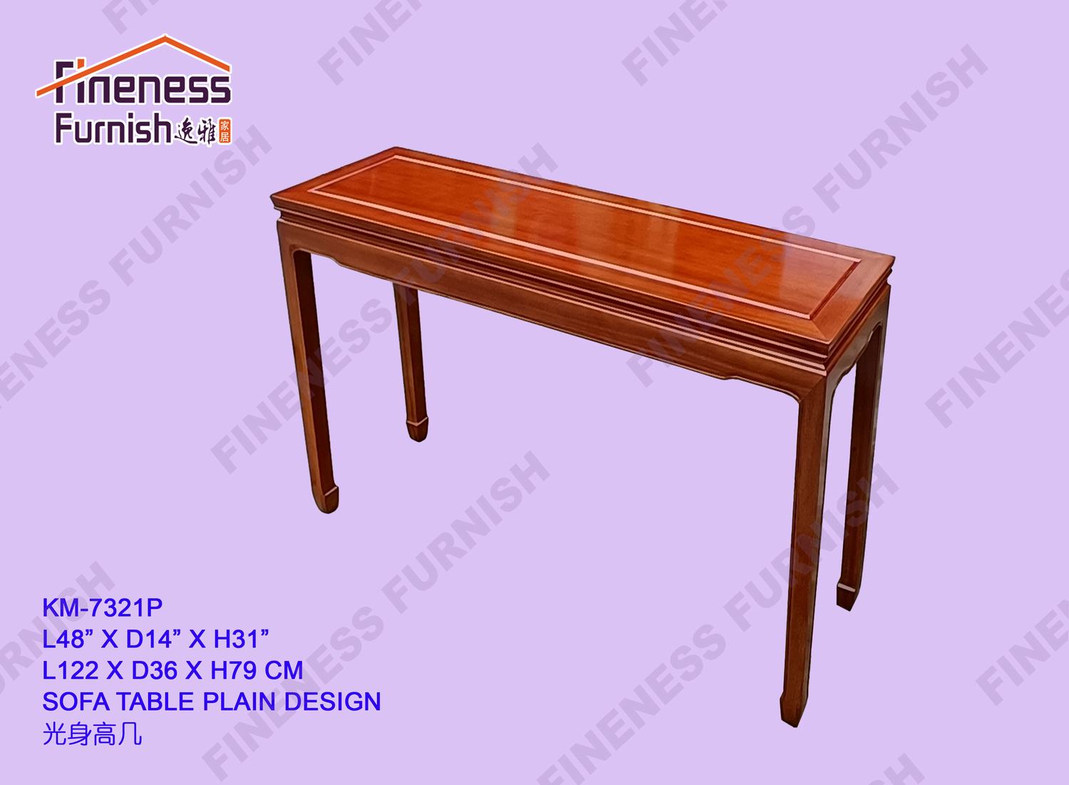 SOFA TABLE PLAIN DESIGN